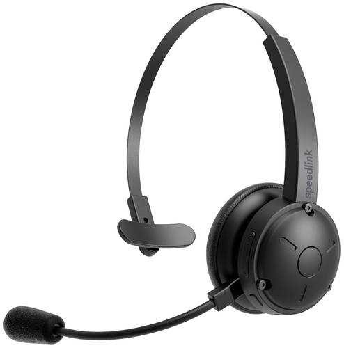 SpeedLink SONA PRO Computer Over Ear Headset Bluetooth® Schwarz von Speedlink