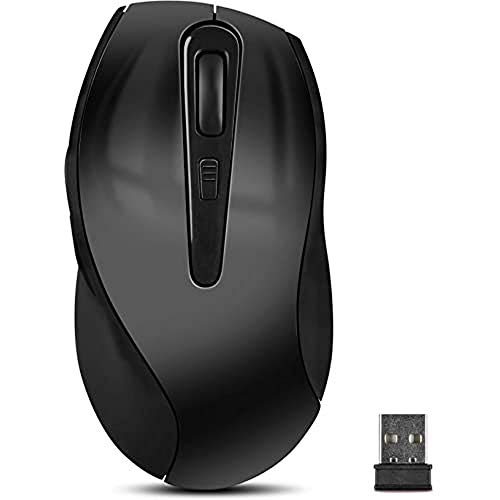 Speedlink AXON Desktop Mouse - Kabellose Maus fürs Büro/Home Office, 5 Tasten, schwarz von Speedlink