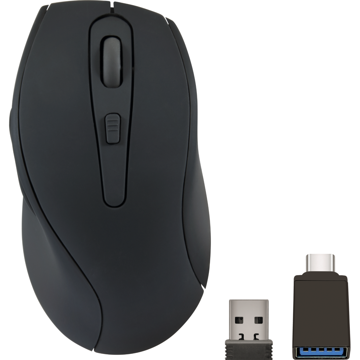 Speedlink AXON Geräuscharme & Antibakt. Wiederaufladbare Maus- Kabellos, USB-A/-C, rubber-schwarz Speedlink AXON Geräuscharme & Antibakt. Wiederaufladbare Maus- Kabellos, USB-A/-C, rubber-schwarz von Speedlink