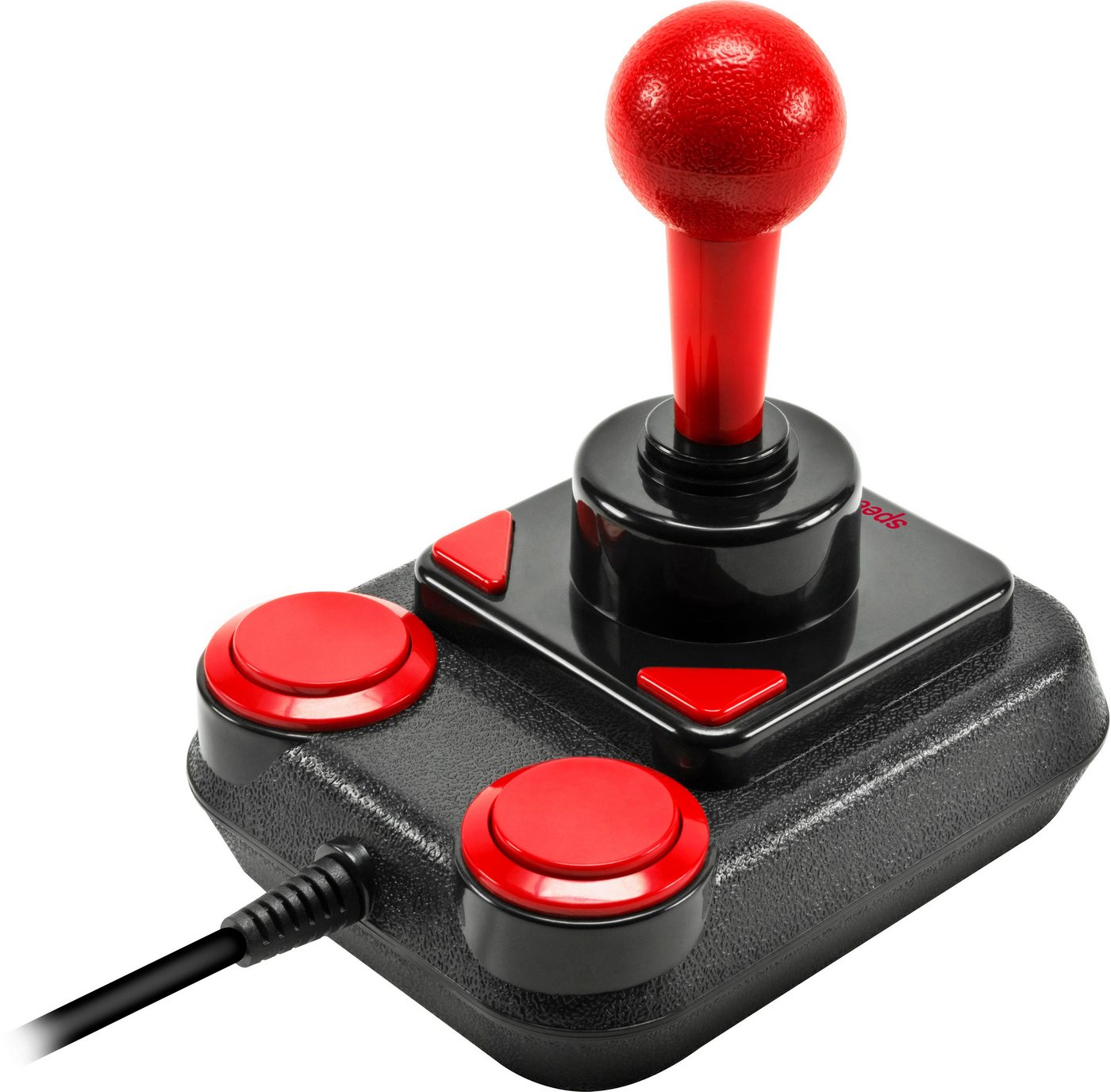 Speedlink COMPETITION PRO EXTRA Inkl. 25 Retro-Spielen für Windows Joystick (Vier Feuertasten und Schnellfeuer-Modus) von Speedlink