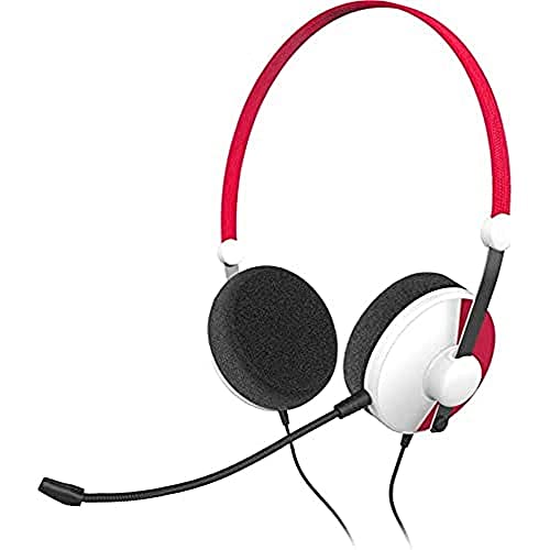 Speedlink CRIPSYS Gaming Headset - Stereo-Headset - für alle Switch-Konsolen - Weiß/Rot von Speedlink