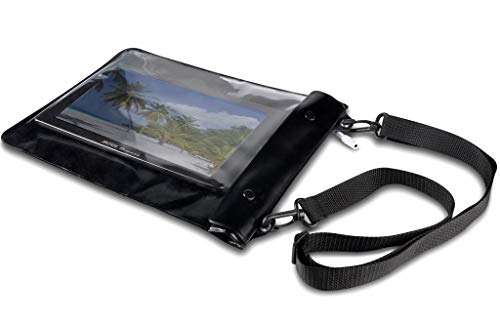Speedlink Cuda wasserfeste Tablet-Tasche bis zu 10,1 Zoll (25,6cm) (schützt am Strand vor Sand und Wasser), schwarz von Speedlink