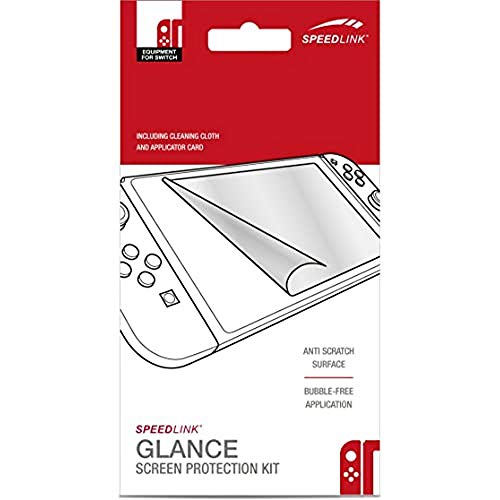 Speedlink GLANCE Screen Protection Kit - Bildschirm-Schutzfolie für Nintendo Switch von Speedlink