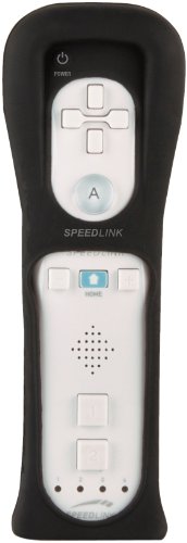 Speedlink Guard Wii/Wii U Schutzhülle für Nintendo Wiimote (perfekt angepasste Silikonhülle) schwarz von Speedlink