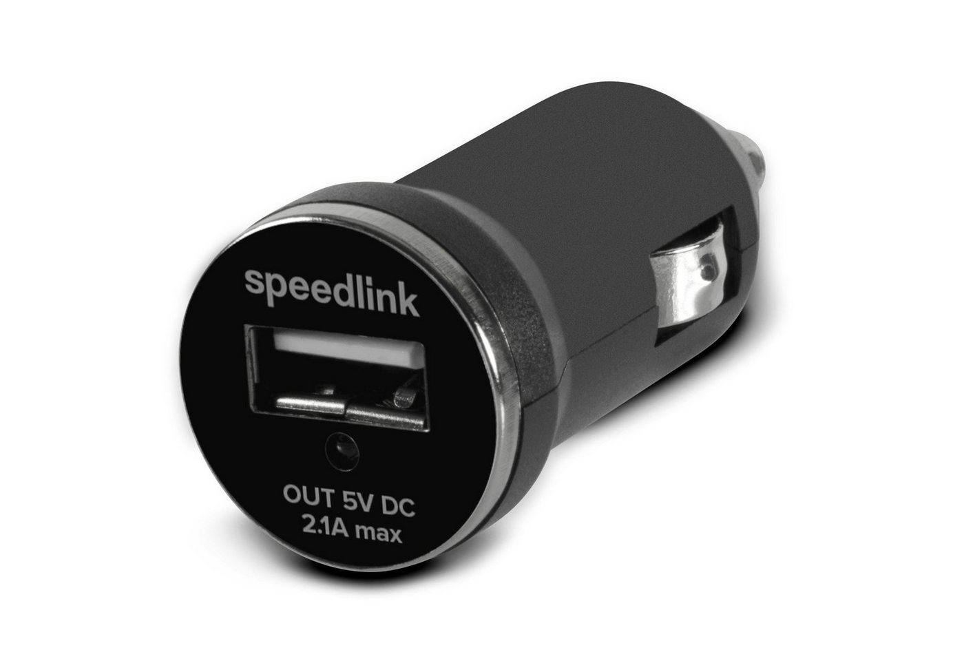 Speedlink KFZ Lader 2,1A USB Ladegerät 12V 24V Smartphone-Ladegerät (USB-Ladeadapter Auto für Handy iPhone etc) von Speedlink