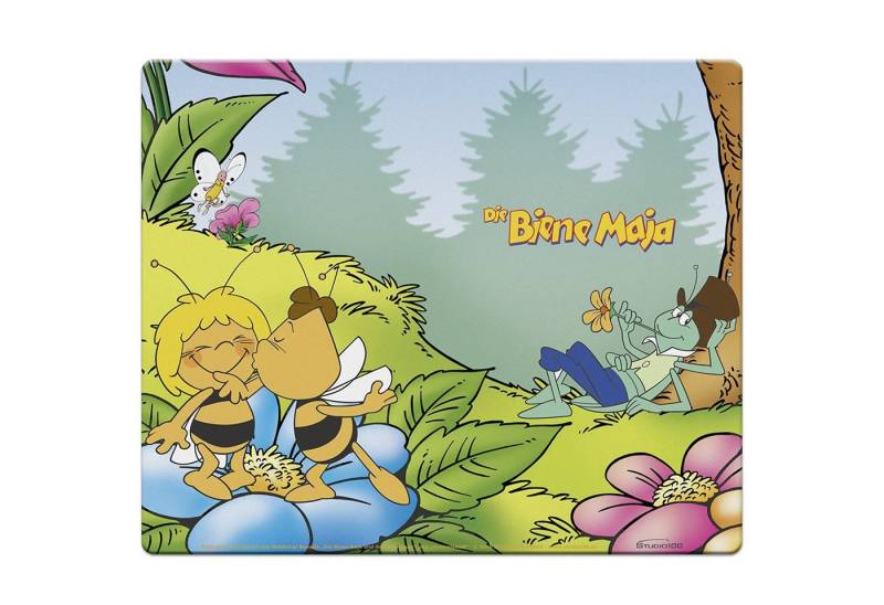 Speedlink Mauspad Mouse-Pad Maus-Pad Motiv Die Biene Maja 1,5mm dünn, Biene Maja Willi Flip Mouse Maus Pad rutschfest Textil-Oberfläche von Speedlink