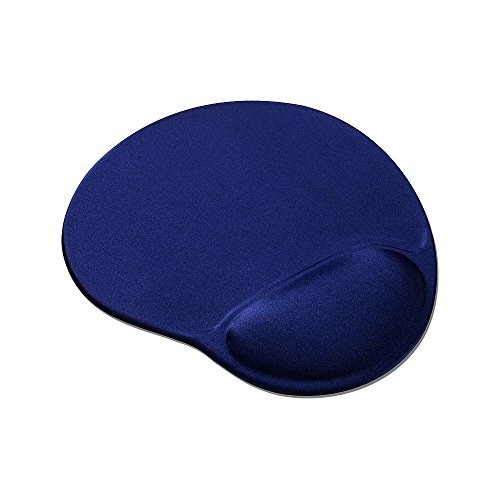 Speedlink Mauspad mit Gelfüllung - VELLU Gel-Mauspad Ergonomie (vermeidet Haltungsschäden - passt sich ideal an jedes Handgelenk an - ) PC / Computer Mousepad blau von Speedlink