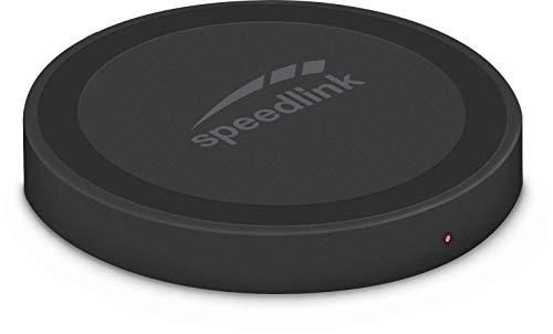 Speedlink PUCK 5 Wireless Charger - Ladestation mit induktiver Energieübertragung (5 Watt), schwarz von Speedlink