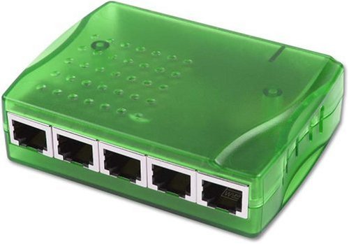 Speedlink Player Game Switch Xbox (verbindet bis zu vier Konsolen in einem Netzwerk) grün von Speedlink