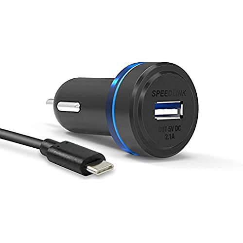 Speedlink ROD USB Car Adapter - Auto-USB-Ladegerät für PlayStation VITA - 1,5m Kabellänge - schwarz/blau Speedlink ROD USB Car Adapter - Auto-USB-Ladegerät für PlayStation VITA - 1,5m Kabellänge - schwarz/blau von Speedlink