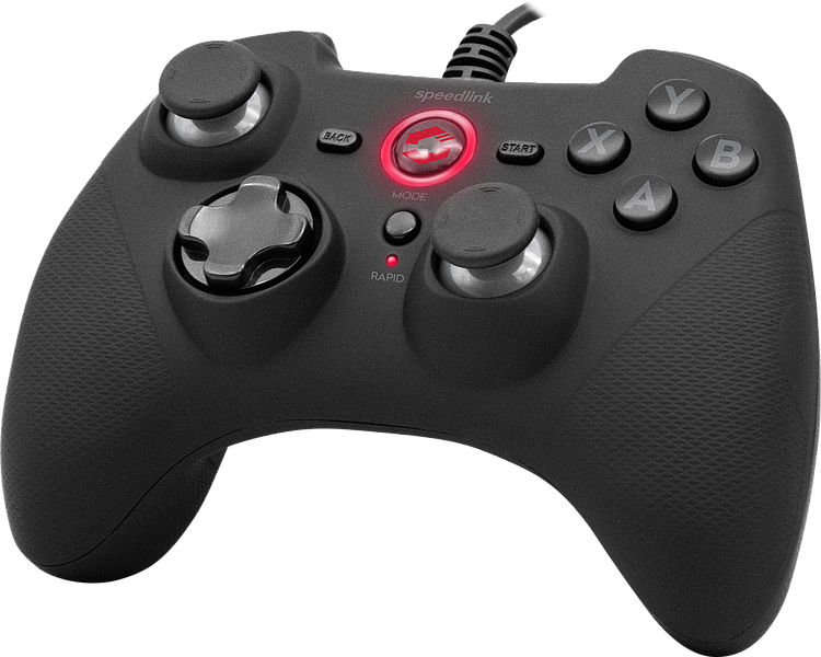 Speedlink - Rait Gamepad for PC/PS3/Switch Rubber von Speedlink