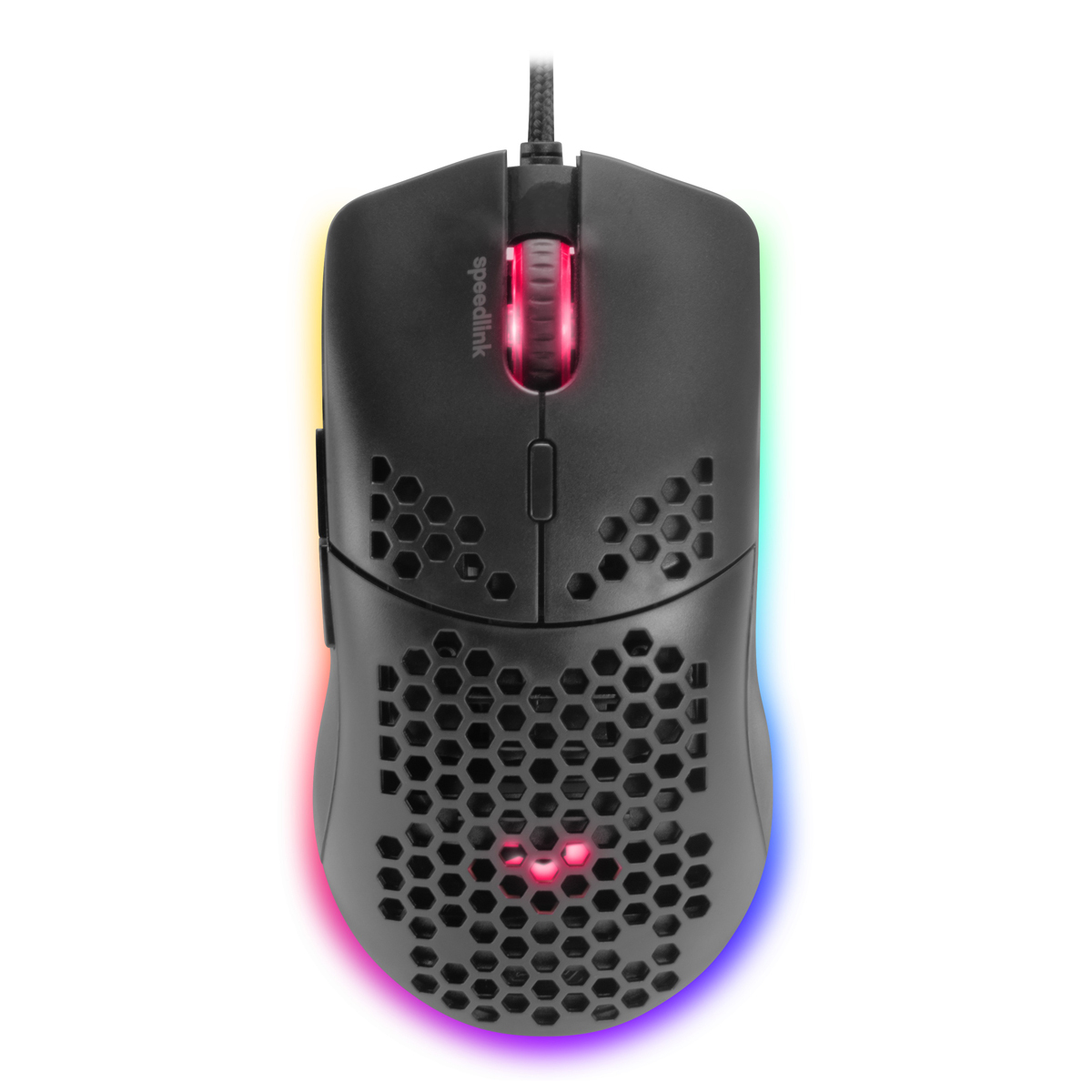 Speedlink SKELL Lightweight Gaming Mouse, 5 Tasten, Beleuchtung, Bis zu 4.200dpi Auflösung, 2-Wege Mausrad von Speedlink
