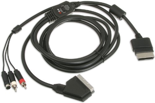 Speedlink Scart S-Video Kabel für die Xbox 360 (Schalter für Scart oder S-Video Funktion) von Speedlink