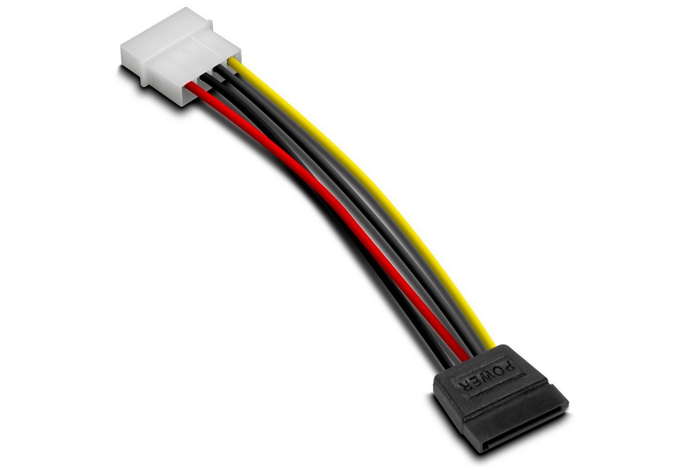 Speedlink Speedlink PC Strom-Kabel Adapter IDE 5,25" Stecker zu SATA 15-polig Stromkabel, PATA/IDE-Molex-Stromstecker,SATA-Stromstecker von Speedlink