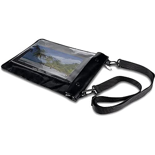 Speedlink CUDA Tablet Beach Skin - Spritzwasserfeste Schutzhülle, bewahrt vor Spritzwasser, Staub, Schmutz & Kratzern-aufrollbar für geringen Platzbedarf für Tablets, eBook-Reader, Smartphones, schwarz von Speedlink