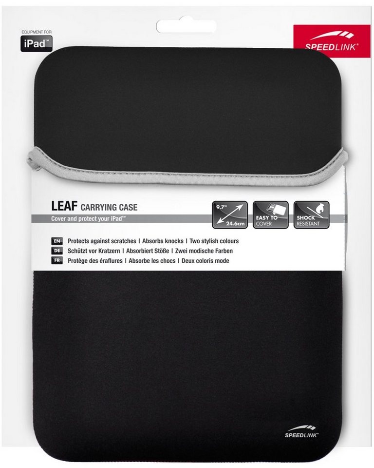 Speedlink Tablet-Hülle LEAF Cover Tasche Schutz-Hülle Etui Sleeve, Anti-Kratz, Wendefunktion, für iPad / Tablet PC 8,7 9" 9,4" 9,7" Zoll" von Speedlink