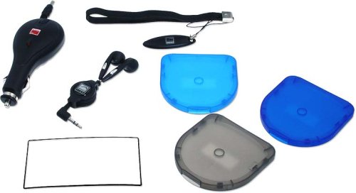 Speedlink Travel-Pack für die PSP/Playstation Portable (Kopfhörer, Displayfolie, KFZ-Ladegerät, 3 Spielehüllen uvm.) von Speedlink