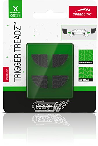 Speedlink Trigger-Aufsätze für XBOX One - TRIGGER TREADZ - sichere Befestigung - Schutz vor Schmutz und Abrieb - schwarz von Speedlink