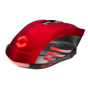 speedlink FORTUS Gaming-Maus kabellos rot von Speedlink