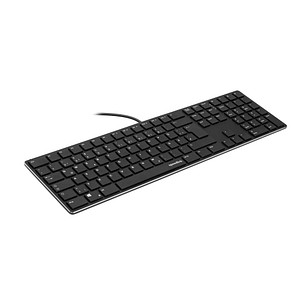speedlink RIVA Slim Metal Scissor Tastatur kabelgebunden schwarz von Speedlink