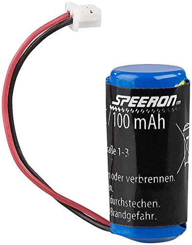 Speeron Zubehör zu Spielzeugauto: Ersatz-Akku für ferngesteuerten Mini-Buggy Phantom, 100 mAh (RC-Renn-Auto ferngesteuert, RC-Renn-Autos ferngesteuert, Ferngesteuertes Spielzeug) von Speeron