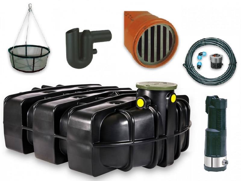 Speidel Regenwasser Flachtank, 5.000 Liter von Speidel