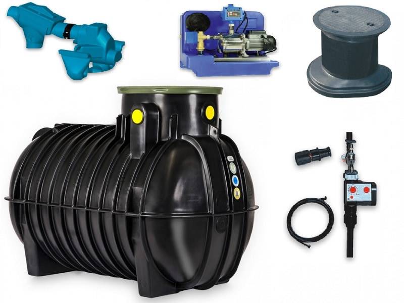 Speidel Regenwassertank Comfort befahrbar, 3.000 Liter von Speidel