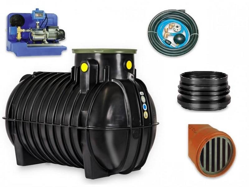 Speidel Regenwassertank Haus und Garten Standard, 4.000 Liter von Speidel
