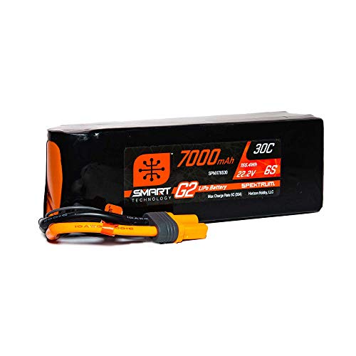 22.2V 7000mAh 6S 30C Smart G2 LiPo Battery: IC5 22.2V 7000mAh 6S 30C Smart G2 LiPo Battery: IC5 von Spektrum
