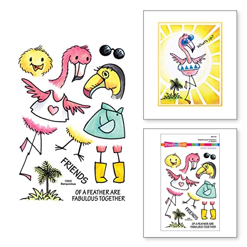Spellbinders Stampendous FransFormer™ Feder-Stempel, transparent von Spellbinders