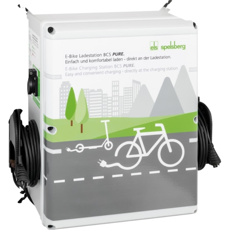 BCS Pure BOSCH 2  - E-Bike Ladestation IP54 BCS Pure BOSCH 2 von Spelsberg