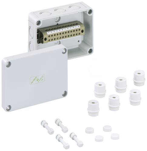 Spelsberg RKK 4/12 XL-12x4² Reihenklemmen-Gehäuse 130 x 94 x 57 Polystyrol (EPS) Grau 1St. von Spelsberg