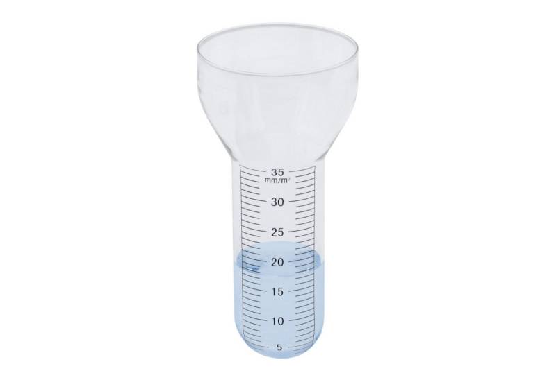 Spetebo Regenmesser Ersatzglas XXL mit Skala - 17 x 8 cm Regenmesser (Ersatzglas, Niederschlagsmesser für Wetterstation) von Spetebo