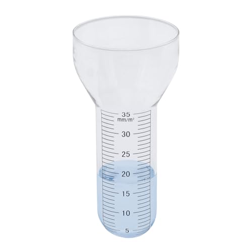 Spetebo XL Ersatzglas mit Skala für Niederschalgsmesser - 17 x 8 cm - Regenmesser für Wetterstationen - Ersatz Zylinder Messglas für Regenwasser Wetterstationzubehör Wassermengenmesser Spetebo XL Ersatzglas mit Skala für Niederschalgsmesser - 17 x 8 cm - Regenmesser für Wetterstationen - Ersatz Zylinder Messglas für Regenwasser Wetterstationzubehör Wassermengenmesser von Spetebo