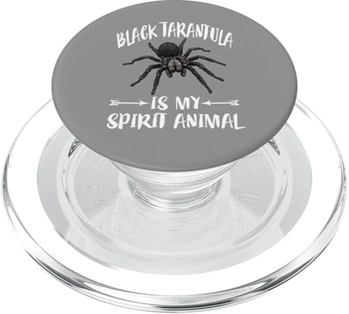 Brasilianische schwarze Vogelspinne ist mein Geisttier PopSockets PopGrip für MagSafe Brasilianische schwarze Vogelspinne ist mein Geisttier PopSockets PopGrip für MagSafe von Spider Pet