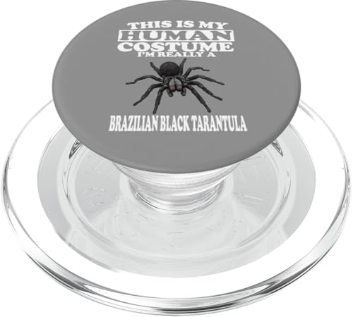 Das ist mein menschliches Kostüm Ich bin eine brasilianische schwarze Vogelspinne PopSockets PopGrip für MagSafe von Spider Pet