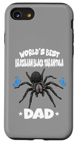 Der beste brasilianische schwarze Tarantel-Vater der Welt Hülle für iPhone SE (2020) / 7 / 8 von Spider Pet