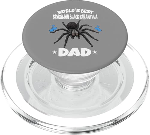 Der beste brasilianische schwarze Tarantel-Vater der Welt PopSockets PopGrip für MagSafe von Spider Pet