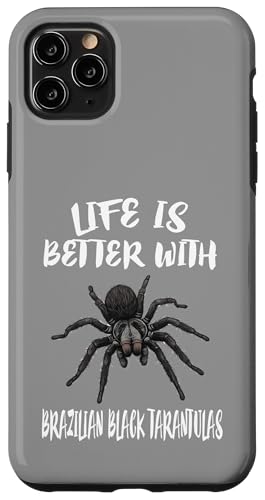 Leicht abgelenkt von brasilianischen schwarzen Vogelspinnen Hülle für iPhone 11 Pro Max Leicht abgelenkt von brasilianischen schwarzen Vogelspinnen Hülle für iPhone 11 Pro Max von Spider Pet