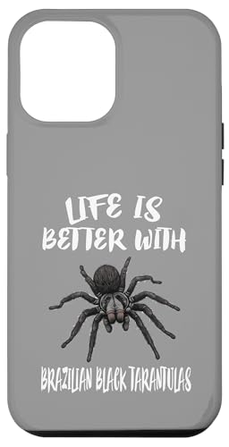 Leicht abgelenkt von brasilianischen schwarzen Vogelspinnen Hülle für iPhone 12 Pro Max Leicht abgelenkt von brasilianischen schwarzen Vogelspinnen Hülle für iPhone 12 Pro Max von Spider Pet