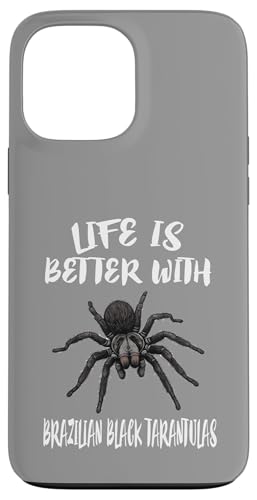 Leicht abgelenkt von brasilianischen schwarzen Vogelspinnen Hülle für iPhone 13 Pro Max Leicht abgelenkt von brasilianischen schwarzen Vogelspinnen Hülle für iPhone 13 Pro Max von Spider Pet