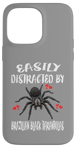 Leicht abgelenkt von brasilianischen schwarzen Vogelspinnen Hülle für iPhone 14 Pro Max Leicht abgelenkt von brasilianischen schwarzen Vogelspinnen Hülle für iPhone 14 Pro Max von Spider Pet
