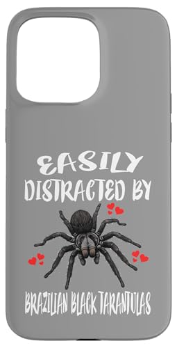 Leicht abgelenkt von brasilianischen schwarzen Vogelspinnen Hülle für iPhone 15 Pro Max Leicht abgelenkt von brasilianischen schwarzen Vogelspinnen Hülle für iPhone 15 Pro Max von Spider Pet