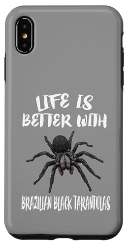 Leicht abgelenkt von brasilianischen schwarzen Vogelspinnen Hülle für iPhone XS Max Leicht abgelenkt von brasilianischen schwarzen Vogelspinnen Hülle für iPhone XS Max von Spider Pet