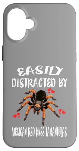 Leicht abgelenkt von mexikanischen Vogelspinnen mit rotem Knie Hülle für iPhone 16 Plus Leicht abgelenkt von mexikanischen Vogelspinnen mit rotem Knie Hülle für iPhone 16 Plus von Spider Pet