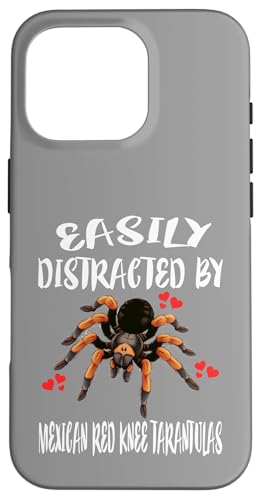 Leicht abgelenkt von mexikanischen Vogelspinnen mit rotem Knie Hülle für iPhone 16 Pro Leicht abgelenkt von mexikanischen Vogelspinnen mit rotem Knie Hülle für iPhone 16 Pro von Spider Pet