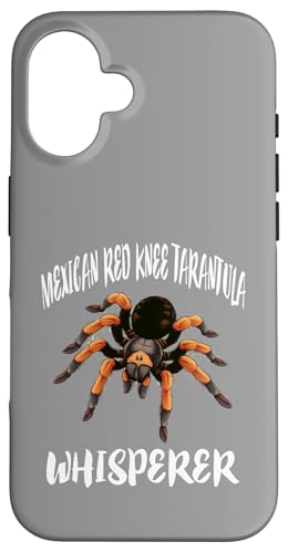 Mexikanische Vogelspinne Flüsterer mit rotem Knie Hülle für iPhone 16 Mexikanische Vogelspinne Flüsterer mit rotem Knie Hülle für iPhone 16 von Spider Pet