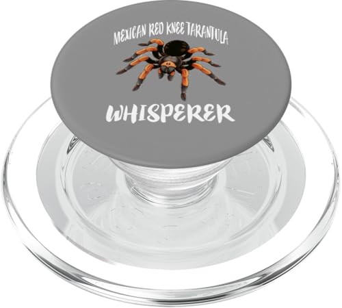 Mexikanische Vogelspinne Flüsterer mit rotem Knie PopSockets PopGrip für MagSafe Mexikanische Vogelspinne Flüsterer mit rotem Knie PopSockets PopGrip für MagSafe von Spider Pet