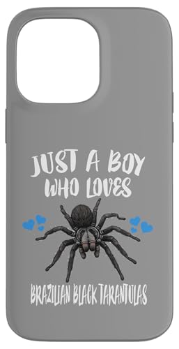 Nur ein Junge, der brasilianische schwarze Vogelspinnen liebt Hülle für iPhone 14 Pro Max Nur ein Junge, der brasilianische schwarze Vogelspinnen liebt Hülle für iPhone 14 Pro Max von Spider Pet