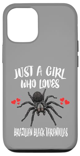 Nur ein Mädchen, das brasilianische schwarze Vogelspinnen liebt Hülle für iPhone 12/12 Pro Nur ein Mädchen, das brasilianische schwarze Vogelspinnen liebt Hülle für iPhone 12/12 Pro von Spider Pet